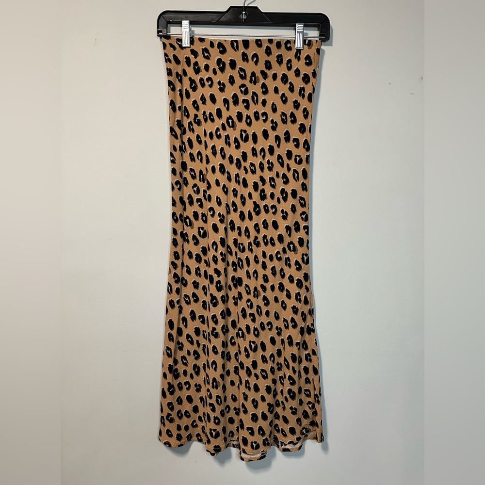 Leopard Print Skirt Size Small